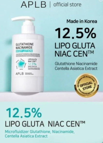 APLB-Loción Corporal Glutathione y Niacinamida 300ml.